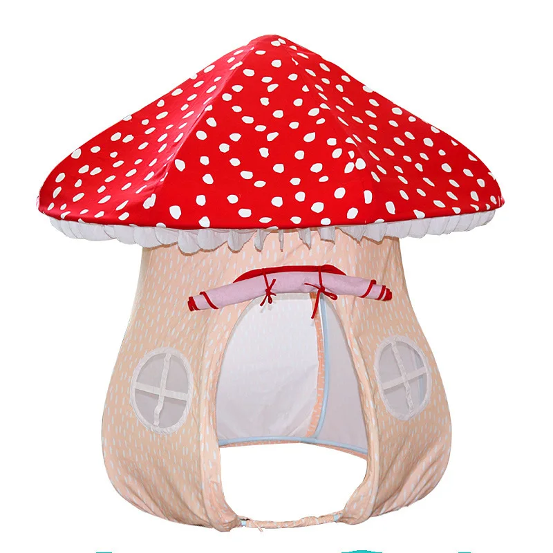 Factory Wholesale Indoor Outdoor Handmade Mushroom Tent Toy Durable Toy Tents Play House For Kids
