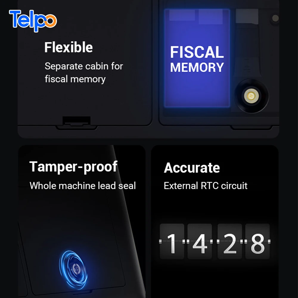 Telpo 10-inch contactless digital SoftPOS card payment terminals pos machine
