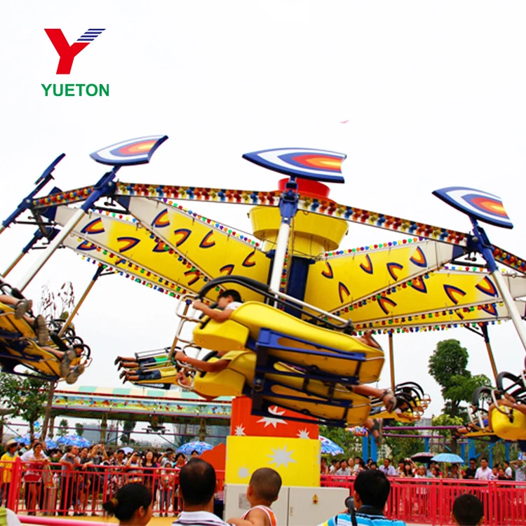 Thrill Playground Amusement Rides Swing Flying kite Rides
