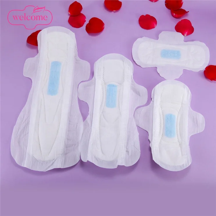 Fohow Icy Feeling Herbal Pad Everyday Ultra Sanitary Pad Napkins With Wings