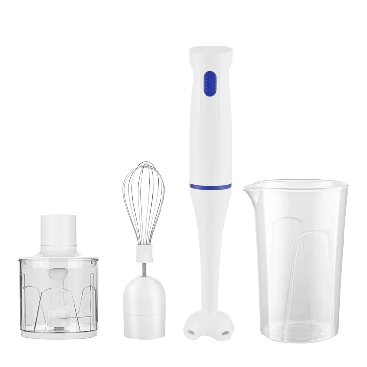 Detachable Push Button Controls Hand Blender Electric Kitchen Mixer Grinder with ABS Housing for Home or Hotel Use