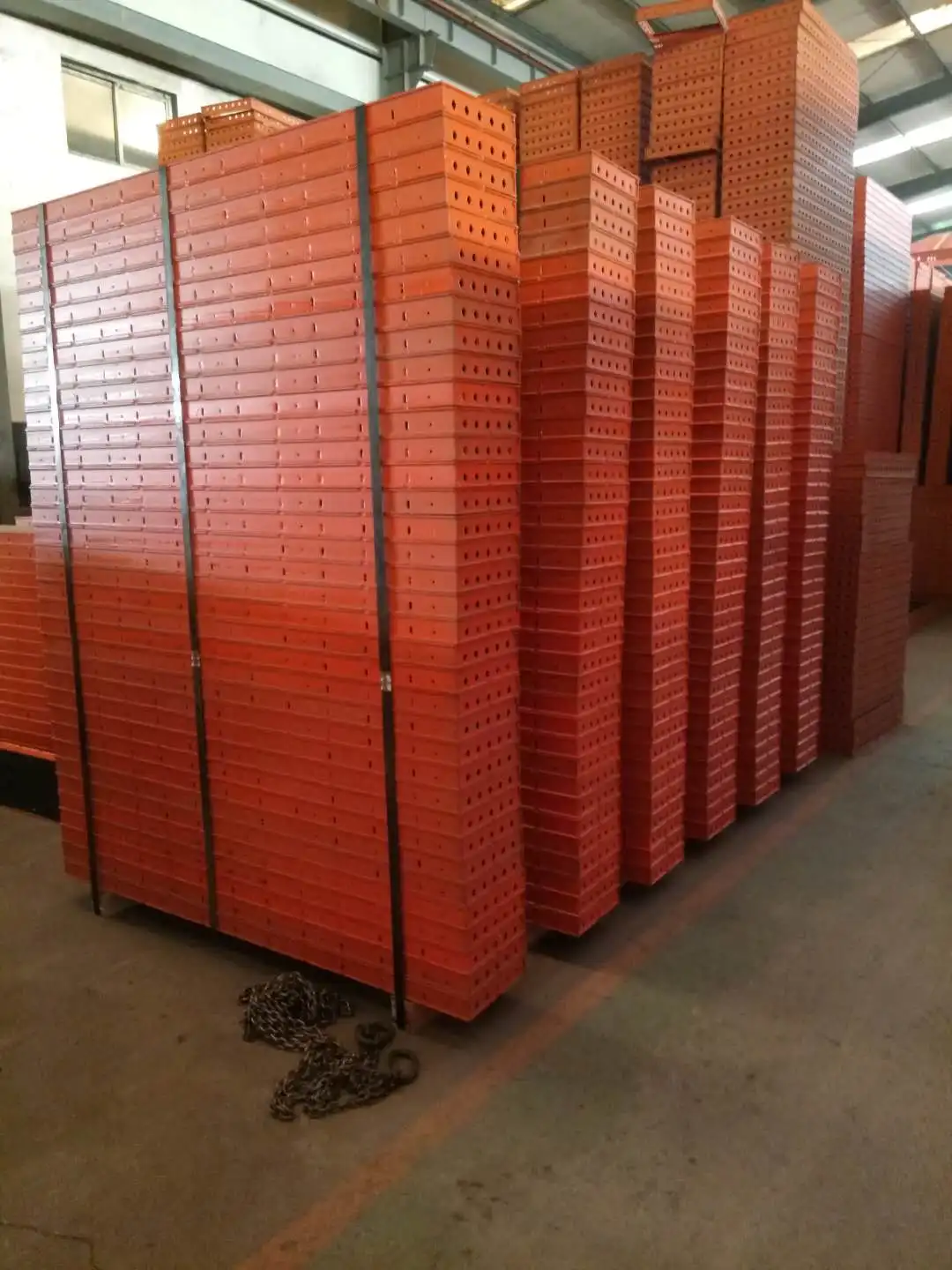 Steel Construction Concrete Material Fork Head Flat Column Wall Plywood Forms Panels Pillar Block Slab Mould Formwork System TIA
