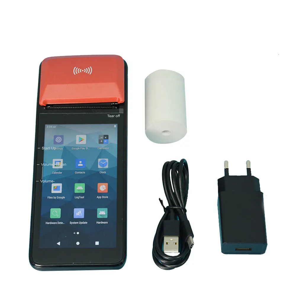 Супер чип 8-ядерный 1 6 ГГц Wi-Fi + GPS QR CCD сканер Android 11 терминал POS системы R330P