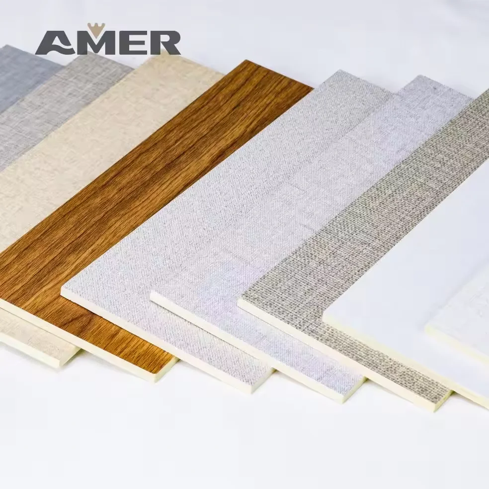 Amer Factory Easy Install Flexible Bamboo Charcoal Wood Veneer wood veneer wall panels