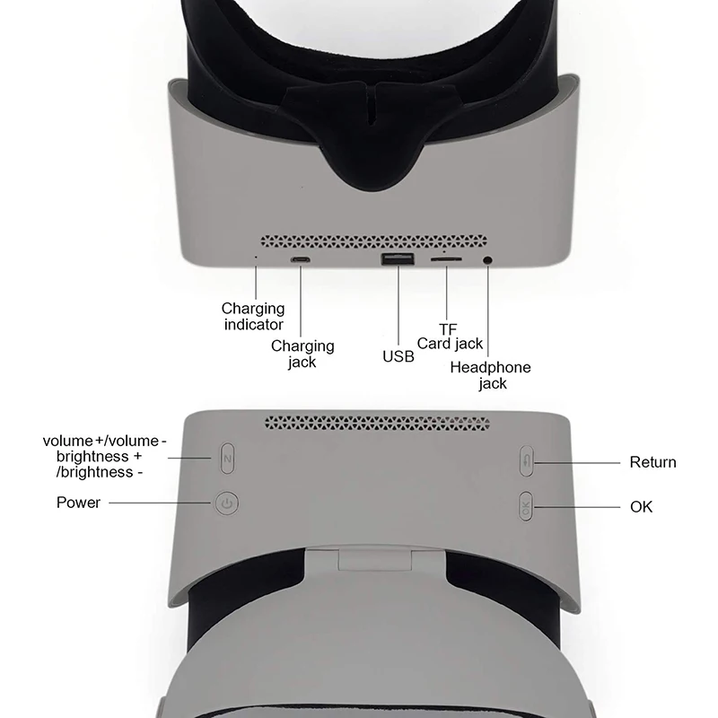 
Free Samples Provided 4k Vr 72hz 2560p Hd Screen 4k Vr Headset For Oculus Rift Virtual Reality Headset 