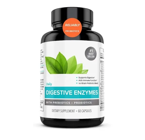 Популярные продукты для здоровья, натуральные диетические добавки, пробиотики и пробиотики, пищеварительные ферменты, капсулы, добавки