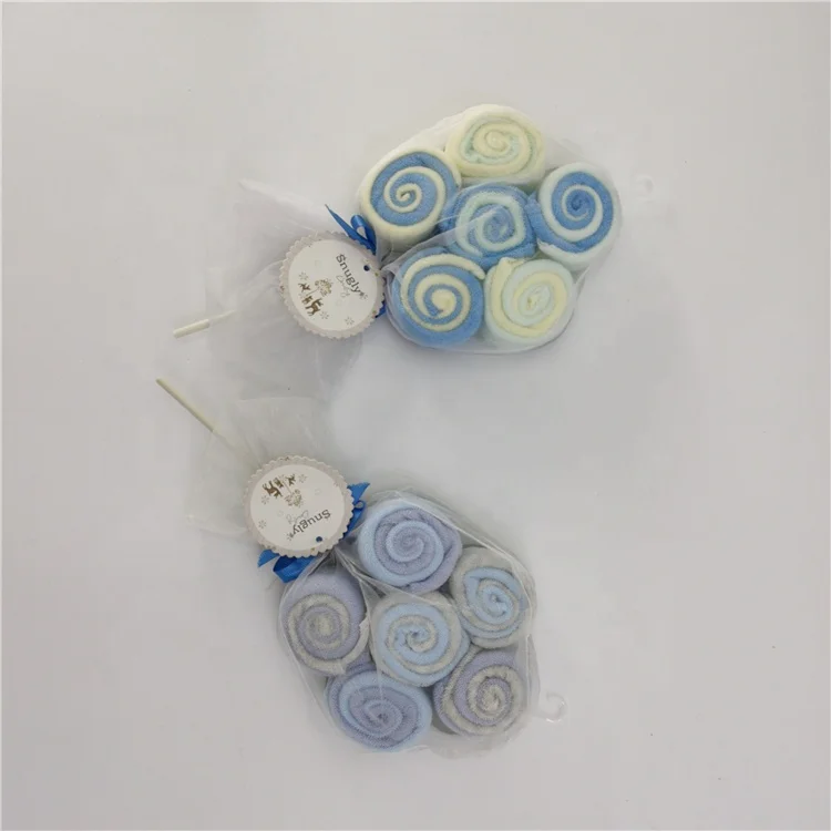 12Pieces Wholesale 100% Polyester Soft Washcloths Baby Set Skin Bath Toddler Washcloths