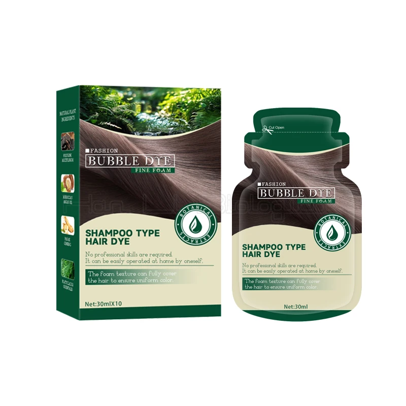 3 в 1, шампунь для окрашивания волос