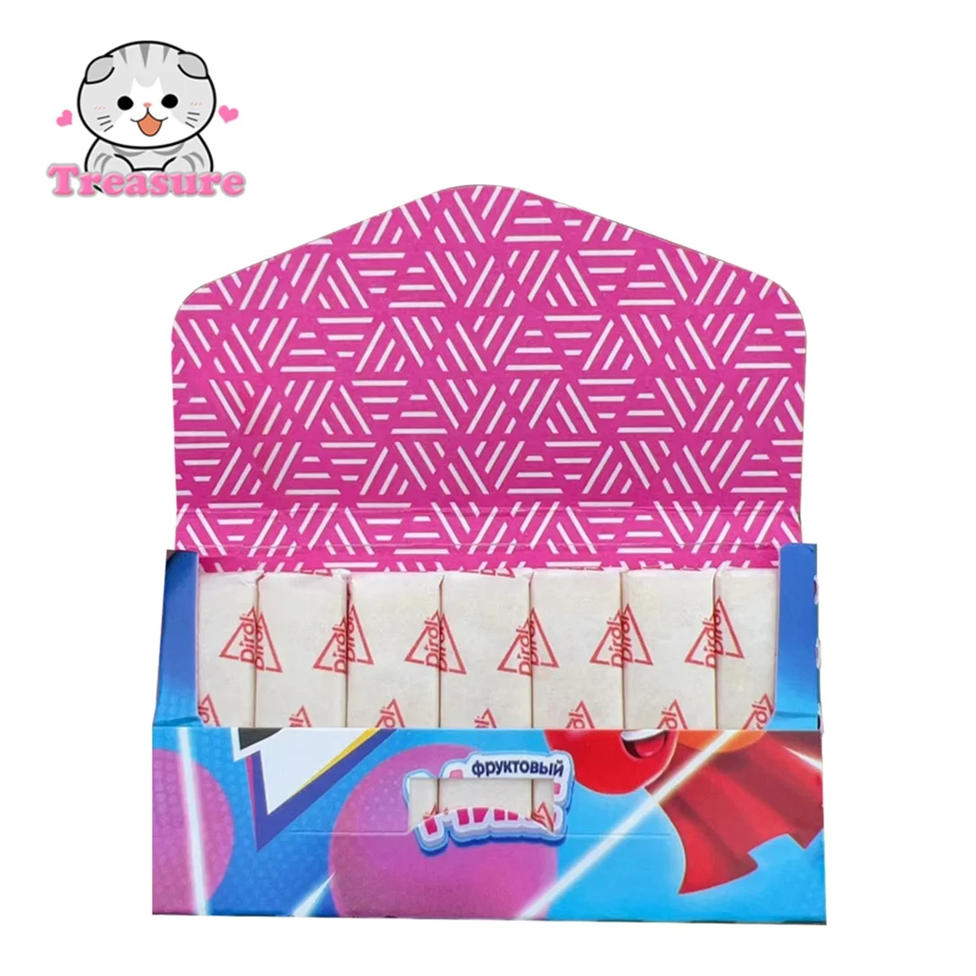 Fruit chewing gum bubble gum stick halal gum