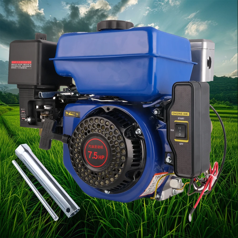Single Cylinder Four-Stroke Air-Cooled Gasoline Engine Electric start gasoline engine