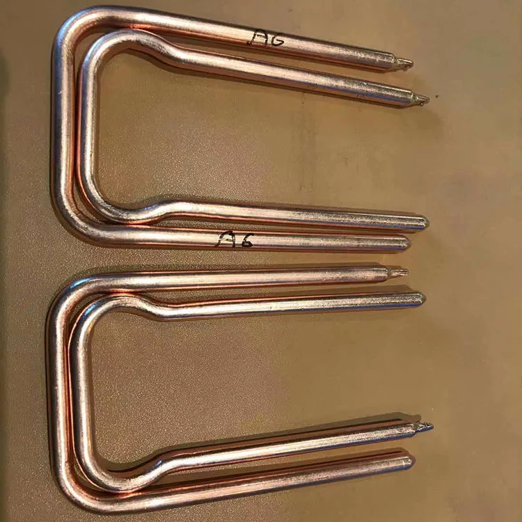 High Technique Round Type Heat Pipe Copper Aluminium Heat Pipe