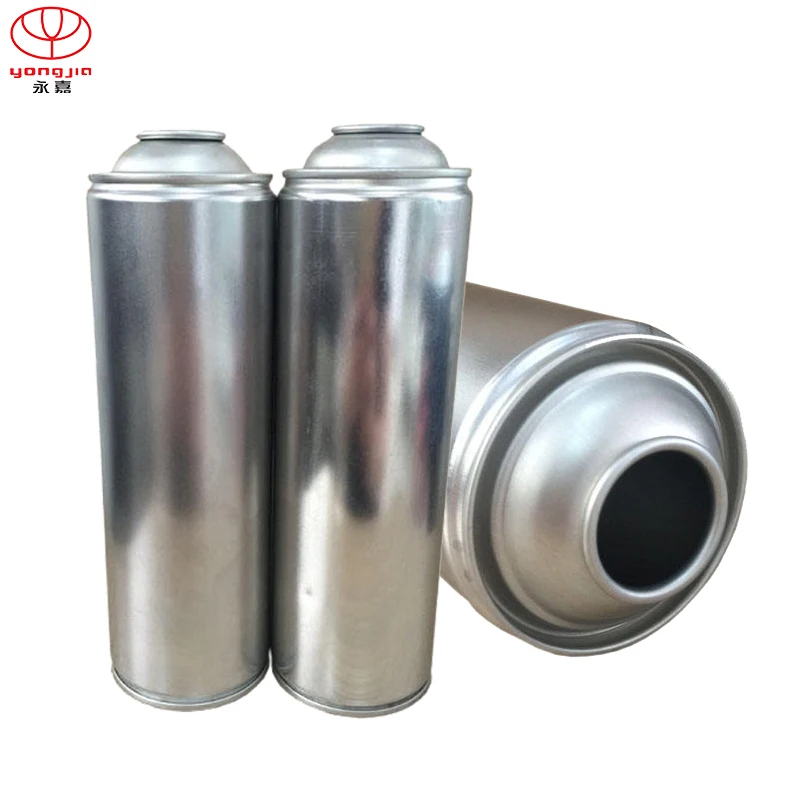 Factory with Metal Tin butane refillable aerosol gas can stainless steel  Car care cleaner  paint Empty Aerosol empty spray Can