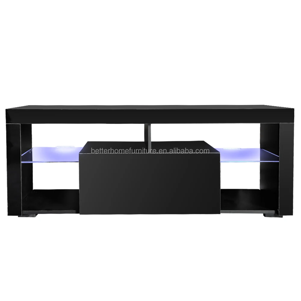 
 Современный ТВ-стенд ZJH, высокий глянцевый ТВ-шкаф с ящиками для хранения, развлекательный центр для гостиной  