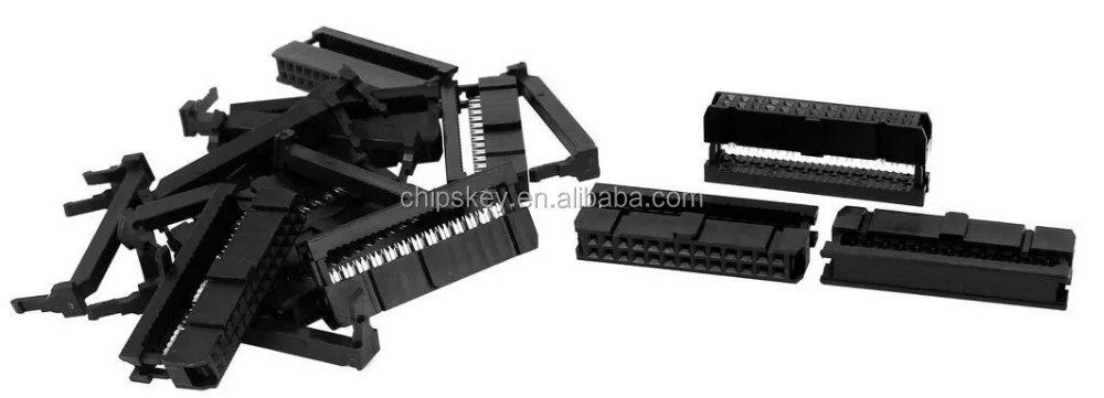 26 Position 2.54MM Pitch Female IDC Socket Flat Ribbon Cable Connectors FC-26P