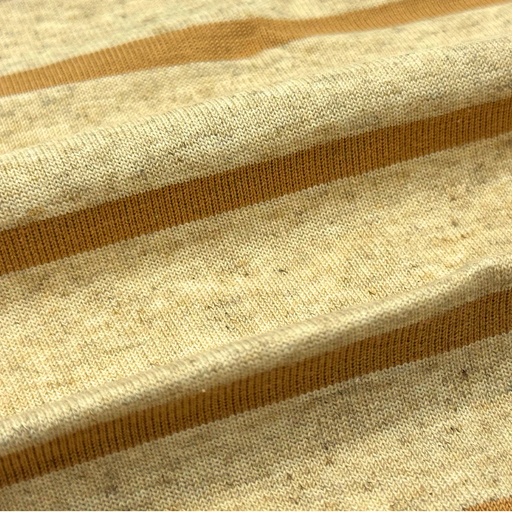 High quality fabrics 22% linen 78% cotton knitted linen fabrics