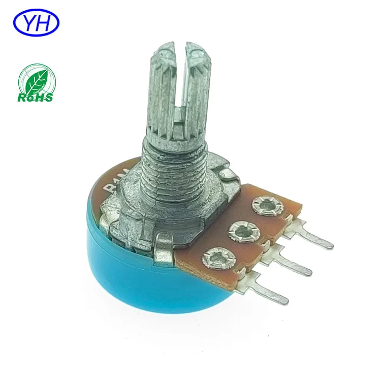 YUWAH POTENTIOMETER Stable quality professional manufacturers direct audio games steering wheel potentiometer with dust cover