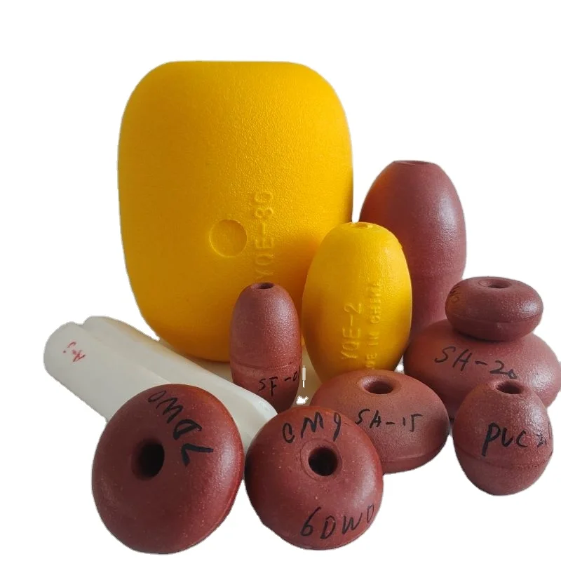 SF-20 Trawl Purse Seine Gill Net Brown PVC Fishing Floats for Marine Supplies