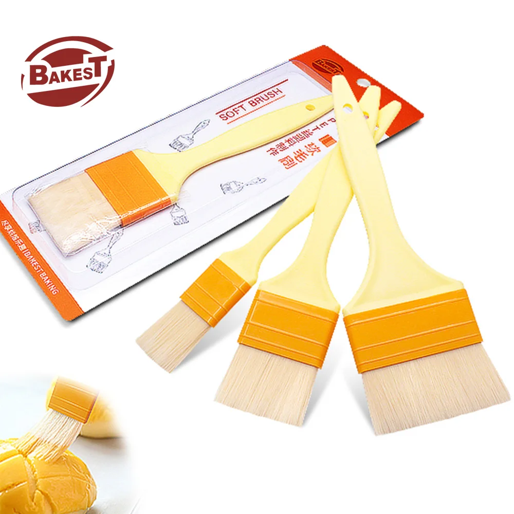 Bakest Special Pancake Pastry Brushes Food Grade Kitchen Sauce Baking Non Dropping the Hair Soft Oil Brush