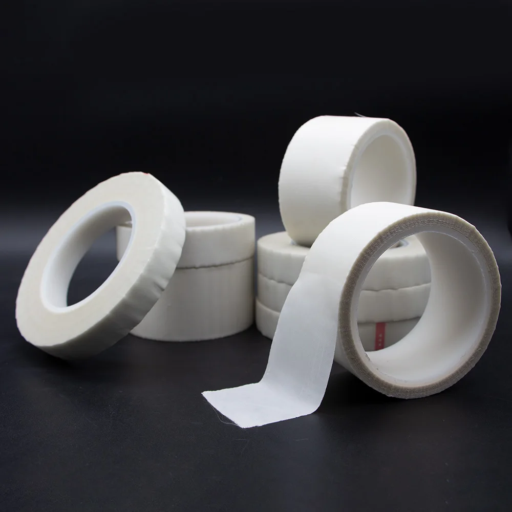 High temperature resistant 300 degrees H-class motor glass cloth tape single sided Fiberglass electric insulation Silicone tape