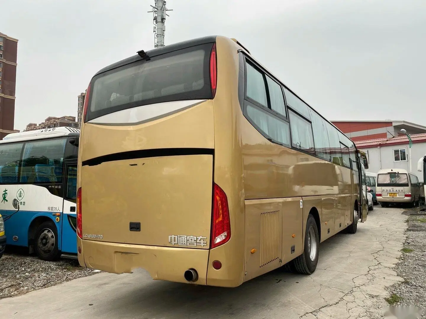 China Zhongtong Bus 47 Seaters Passenger Coach Bus Price Bus de Transport Occasion Senegal