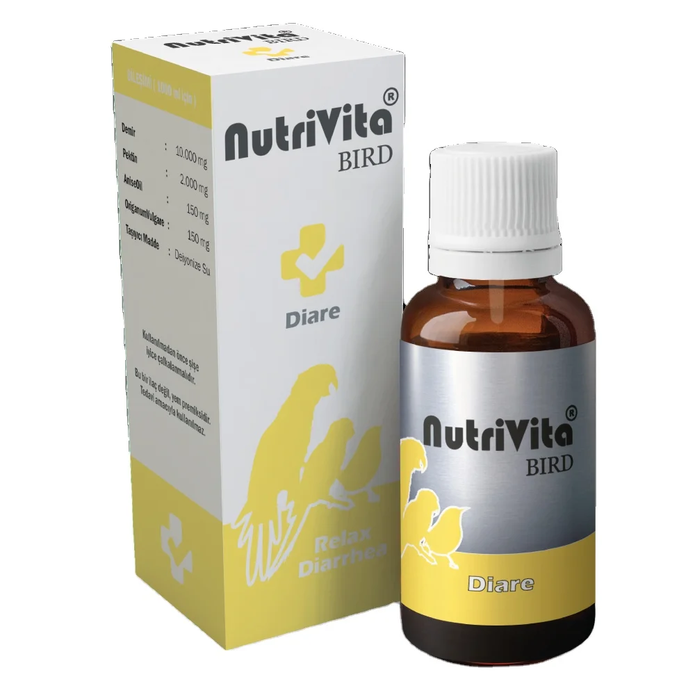 High Quality NutriVita Bird Diare Feed Premix (12 PCS) Whosale Bird Health Care & Supplements Turkey