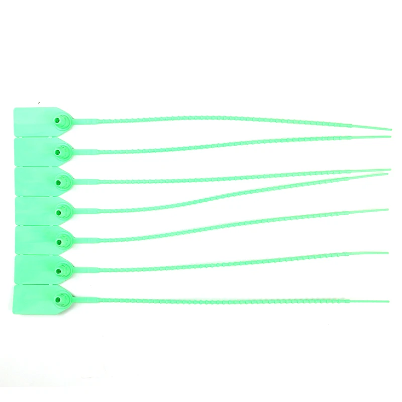 SK2007P Plastic Tamper Seals Zip Ties for Fire Extinguishers Pull Tite Security Tags Numbered 250mm Length
