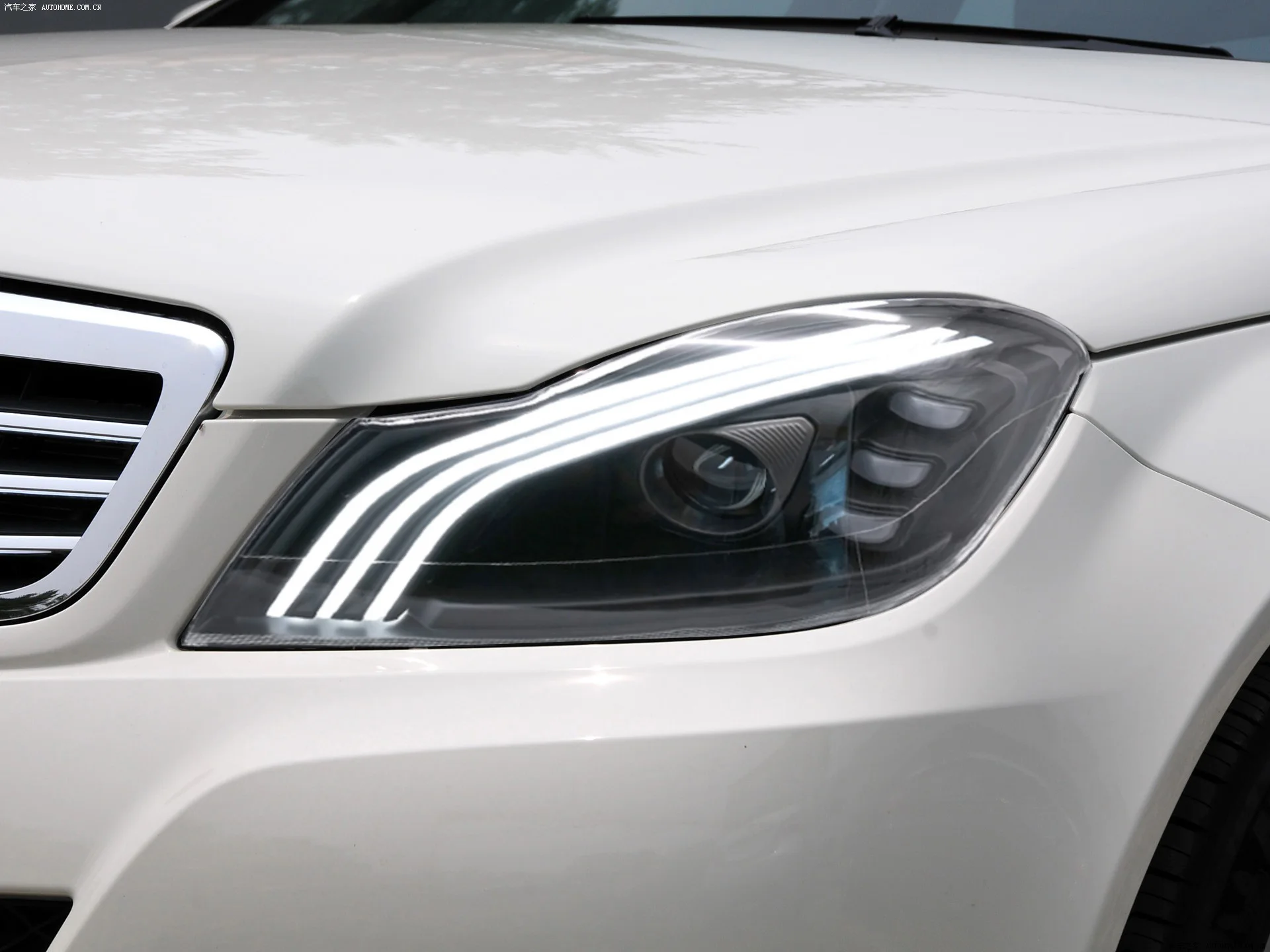 AKD Car Sytling Head Lamp For Benz W204 LED Headlight Projector Lens 2011-2013 C200 C260 Front DRL Signal Automotive Accessories