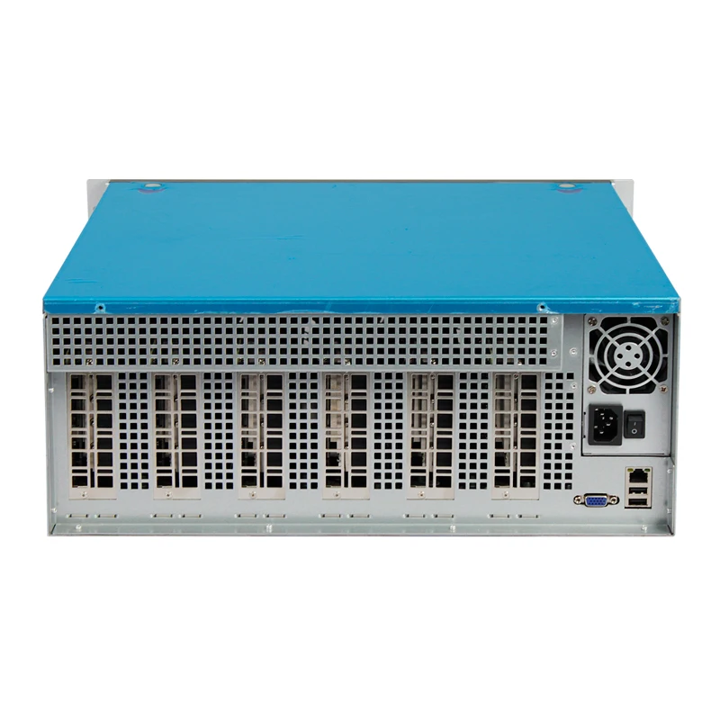 Computer server case 6 GPU system with B85 Motherboard Frame with 1840 CPU