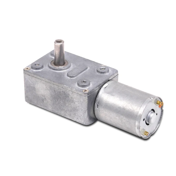 Factory supply 3246WG370 micro dc worm gear motor 20 rpm 12v 24v for mini robot