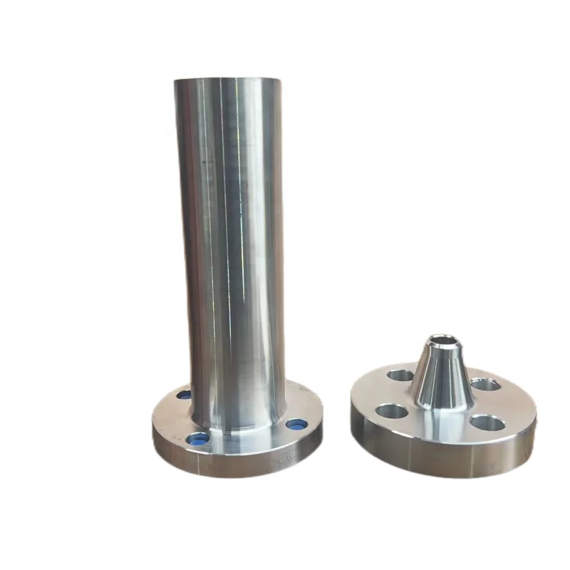 Steel Stainless Steel A182F 304L NPS 1 1/2inch  ANSI B 16.5 CLASS 150RF LWN Long Flange