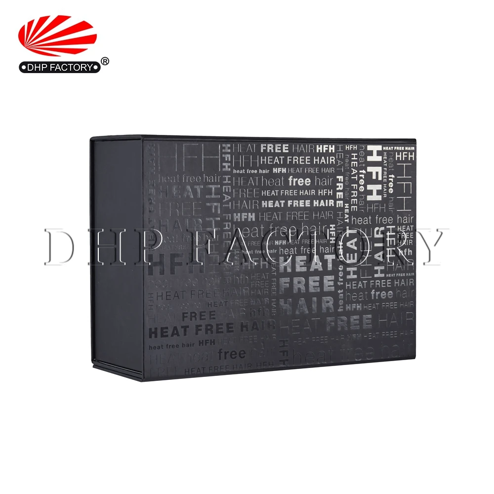 Black Custom Logo Foldable Magnetic Premium Luxury Recyclable Rigid Cardboard Paper Packaging Clothing Box Flip Top Gift Boxes