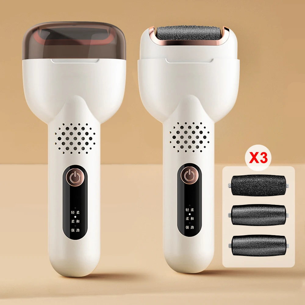 USB Rechargeable Big Battery Capacity Callus Removal Electronic Foot File Pedicure Tools