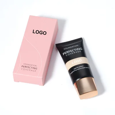 No Logo Tinted Moisturizer Beeswax  Makeup Foundation Cream Matte Full Coverage Oil Free Base Liquid Foundation For All Skin