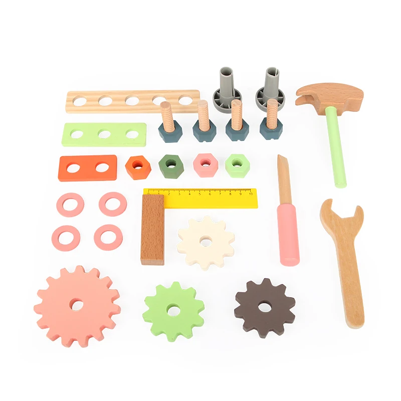 2022 tool bench for kids workbench wooden work bench wooden pretend play toys