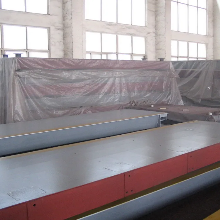 3x16m 3x18m 3x21m 3x24m 60 80 100 ton Electronic Weighbridge Truck Scale