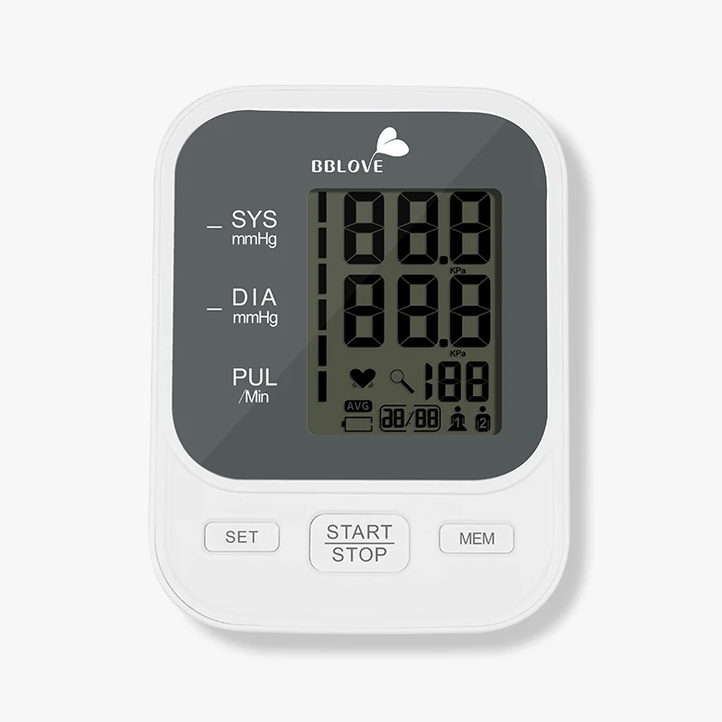 Health Care Products Cheap Electronic Sphygmomanometer Arm BP Monitor Machine Digital Blood Pressure Monitor