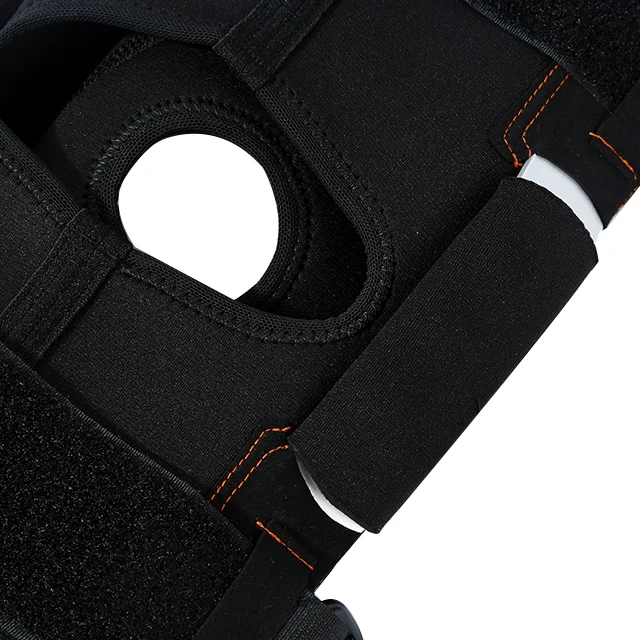 Китайская фабрика, оптовая продажа, спортивный бандаж на колено с открытой коленной чашечкой, Эластичный компрессионный бандаж на колено