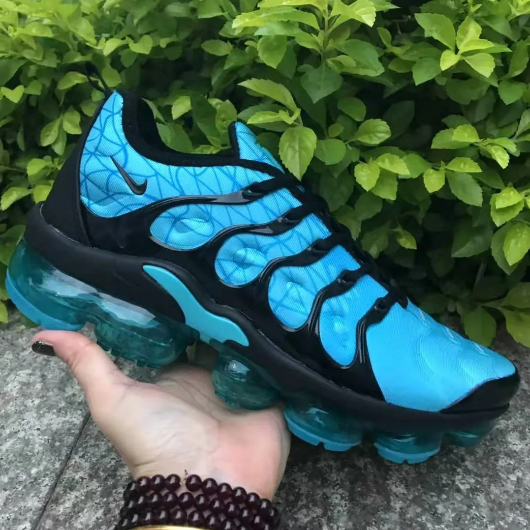  Модные кроссовки для мужчин Спорт логотип бренда Vapormax Tn плюс Баскетбол Nike