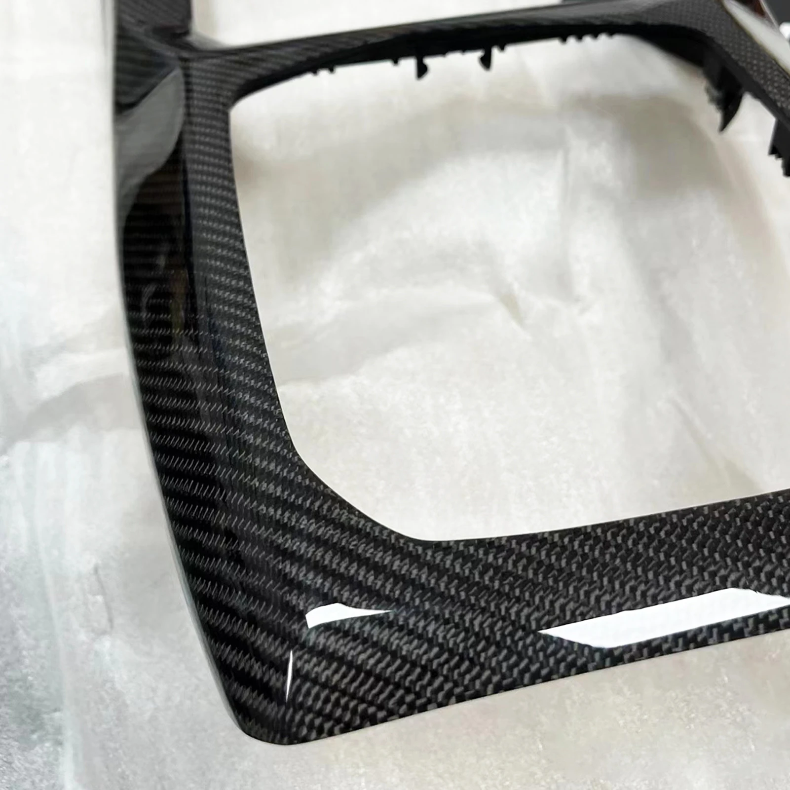 Carbon fiber Interior the center console For BWM X3 X3M X4 X4M 22-2023 Interior Console Gear Shift Panel Trim