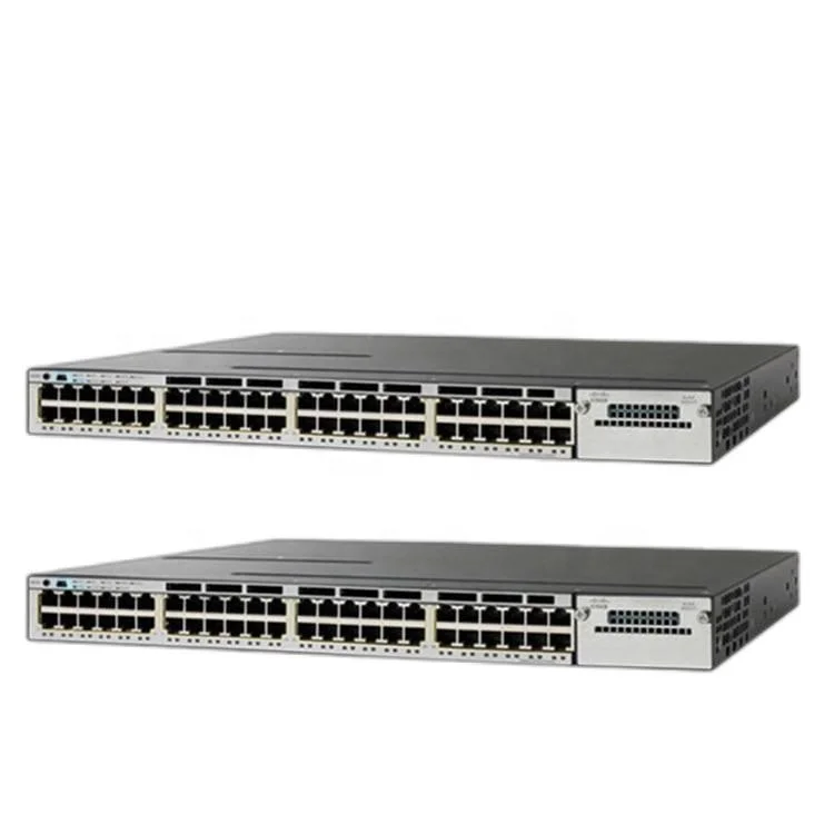 Good Product 48 Port managed PoE Switch WS-C3750X-48P-S