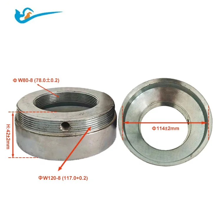 Diss brand seamless steel metal necking for gas cylinder