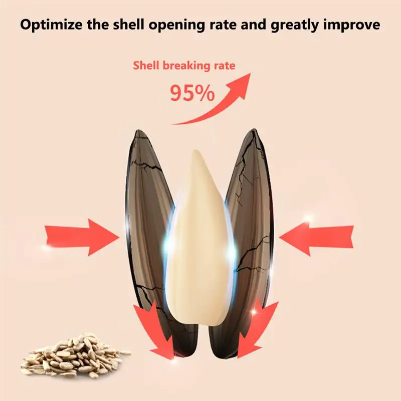 Electric Melon Seed Peeler Kitchen Home Accessories Sunflower Melon Seed Peeling Machine Nut Sheller Lazy Artifact Gadget Tools