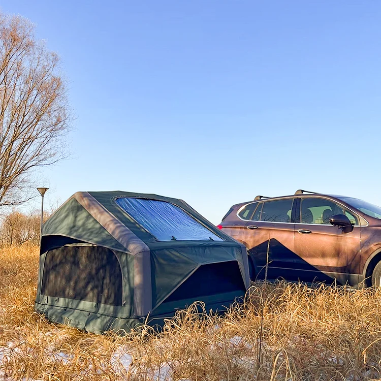 New Island Of Fish Inflatable Car Rooftop Tent For Family Camping