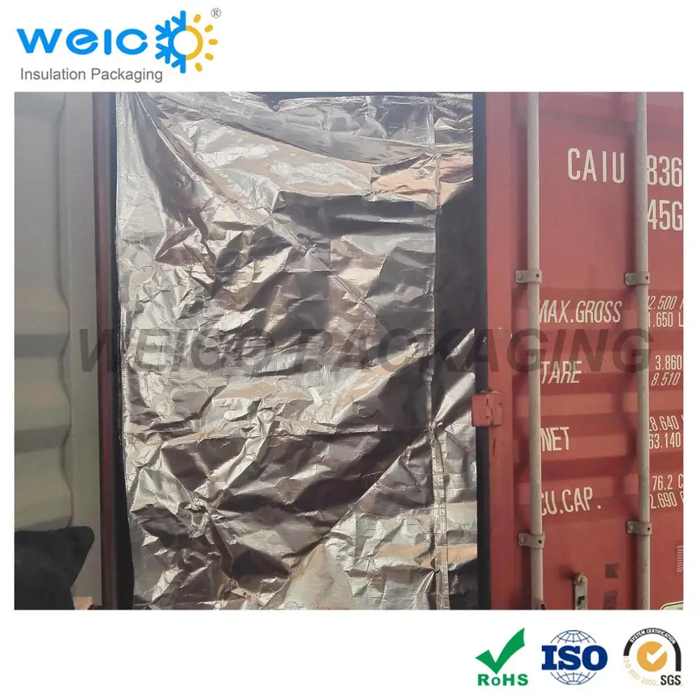 CTL packaging Aluminum foil bag insulation foil woven for container thermal container liner
