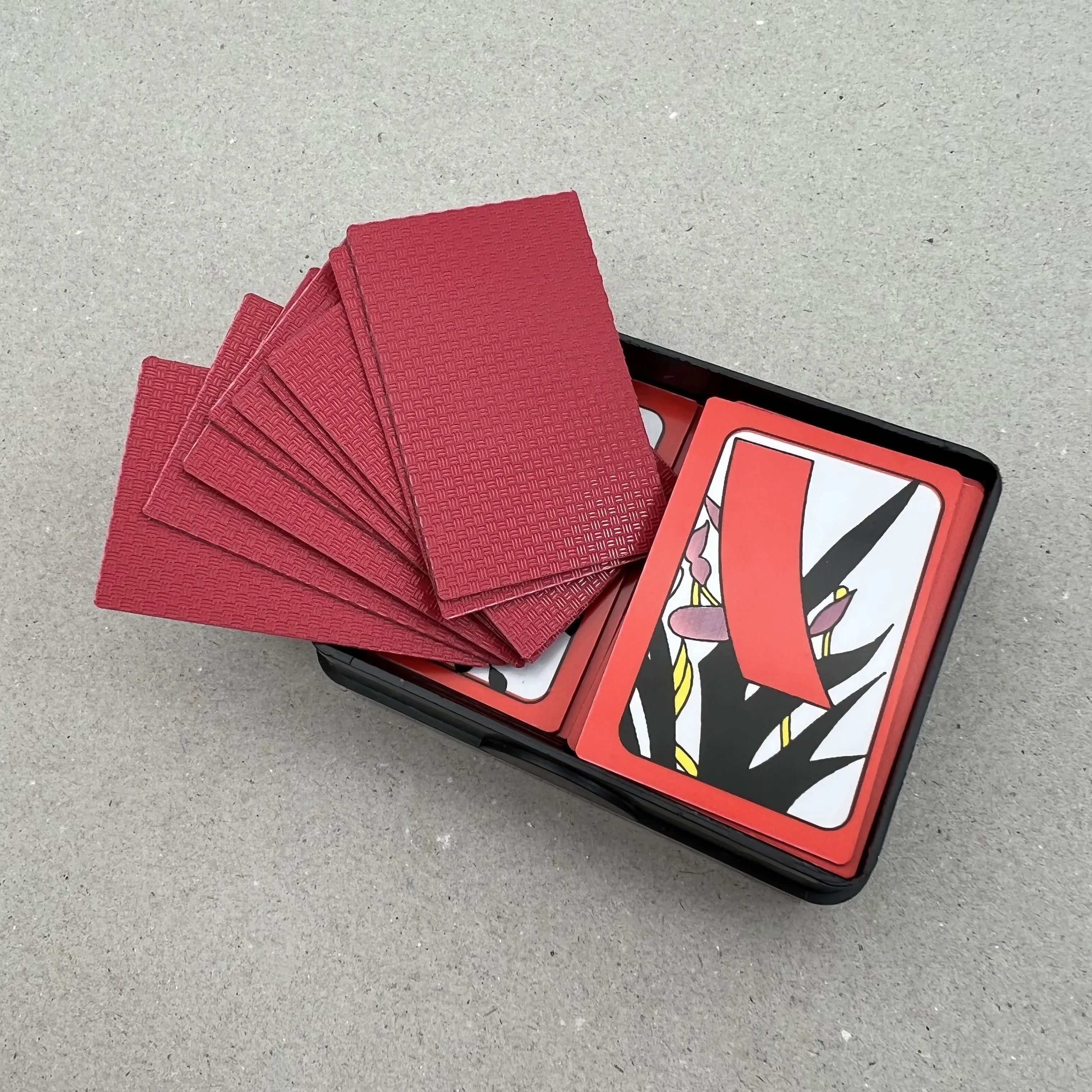 Custom card game manufacture plastic small cards waterproof playing cards