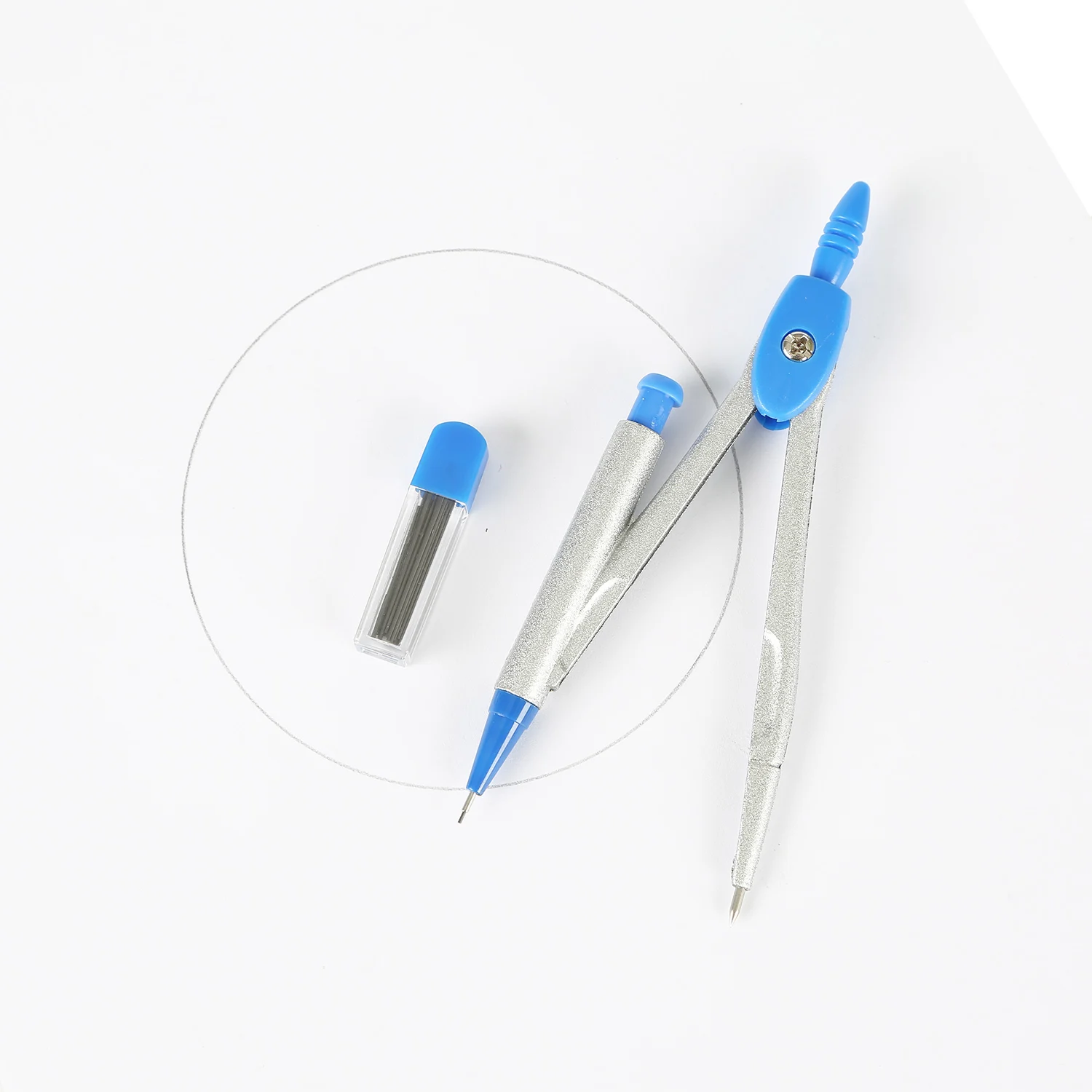 M&G Aluminium Alloy Compass Set Include 0.5mm Mechanical Pencil For School Drawing Supplies