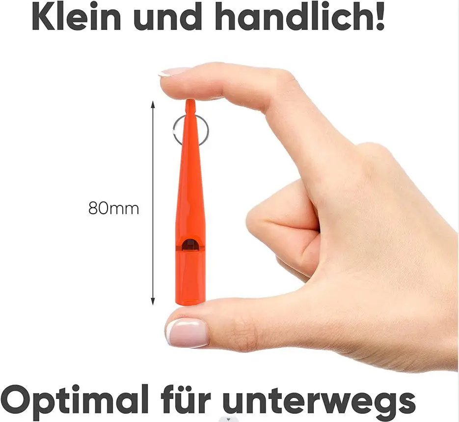 Qbellpet Wholesale High Frequency Dog Whistle with Neck Strap- Extremely Reliable Dog Training & Education whistle