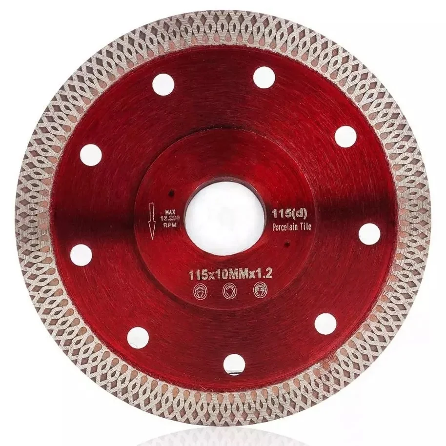 4inch 4.5 Inch 5inch Multipurpose Diamond Cutting Disc Reinforced Circular Diamond Saw Blade For Cutting Stone Concrete And Tile