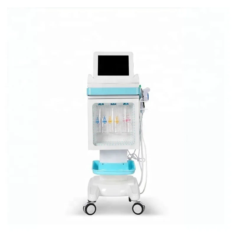 2023 big deep cleaning H2O2 Aqua Peeling 6in1Diamond Dermabrasion facial multifunctional Hydro dermabrasion machine