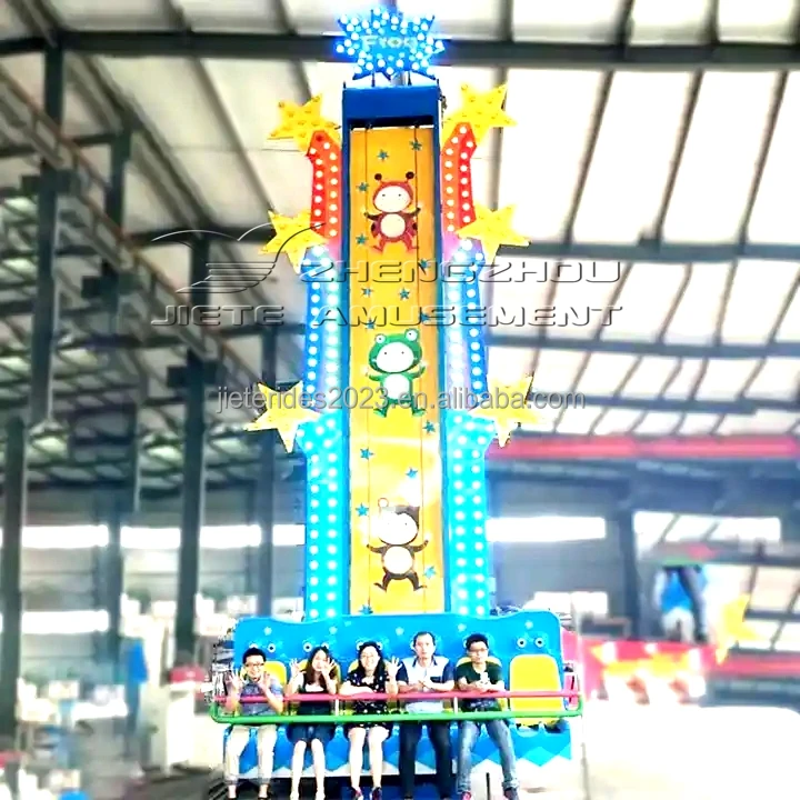 Fun Jumping Amusement Frog Hopper Mini Free Fall Ride For Sale